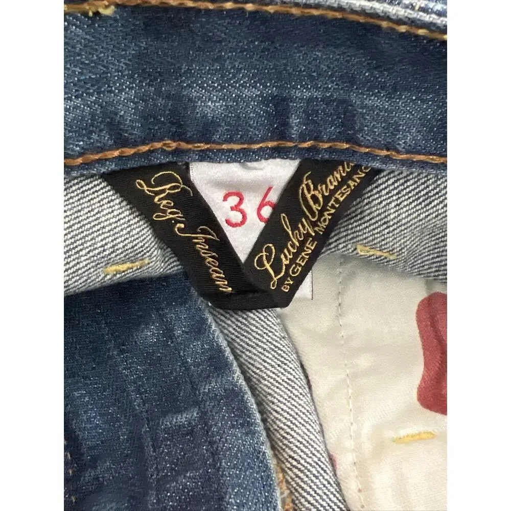 Lucky Brand Miner Bootcut 181‎ Medium Wash Men's 36x33 Casual Denim Jeans